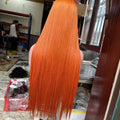 Hot Wholesale Trend Raw Vietnamese Human Hair Bonestraight Full HD Transparent Front Wigs Training Heads Black Women