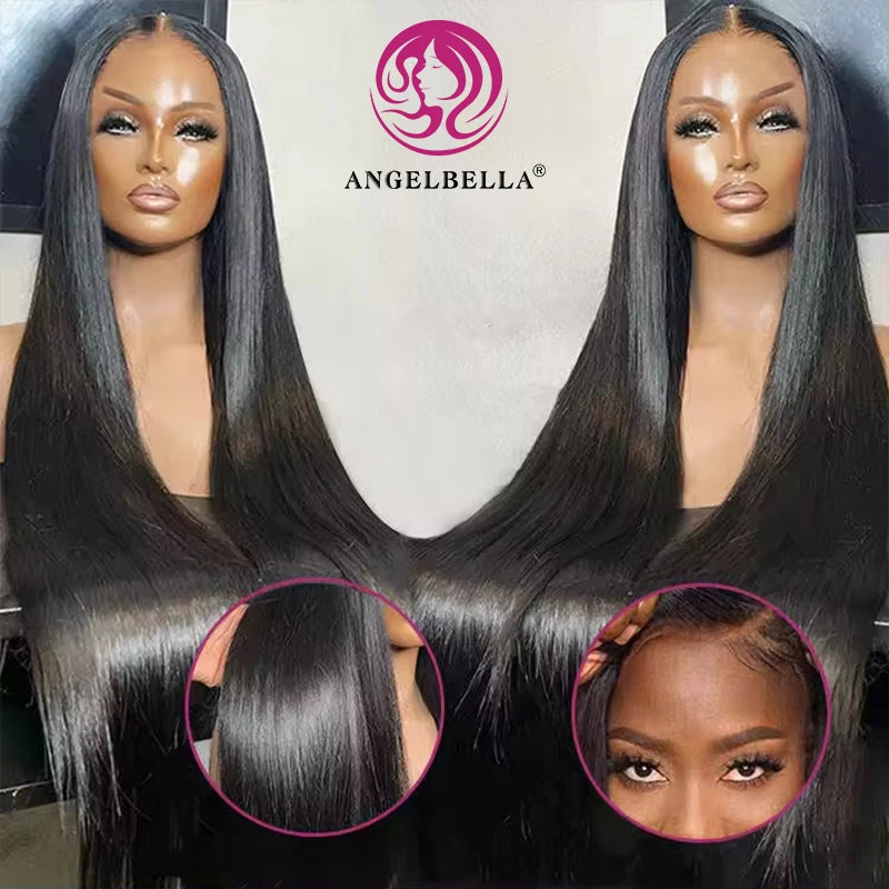 13x4 Raw Hair HD Lace Frontal Wigs ,Raw Vietnamese Hair Glueless Full Lace Front,Natural Pre Plucked 13x4 Wigs