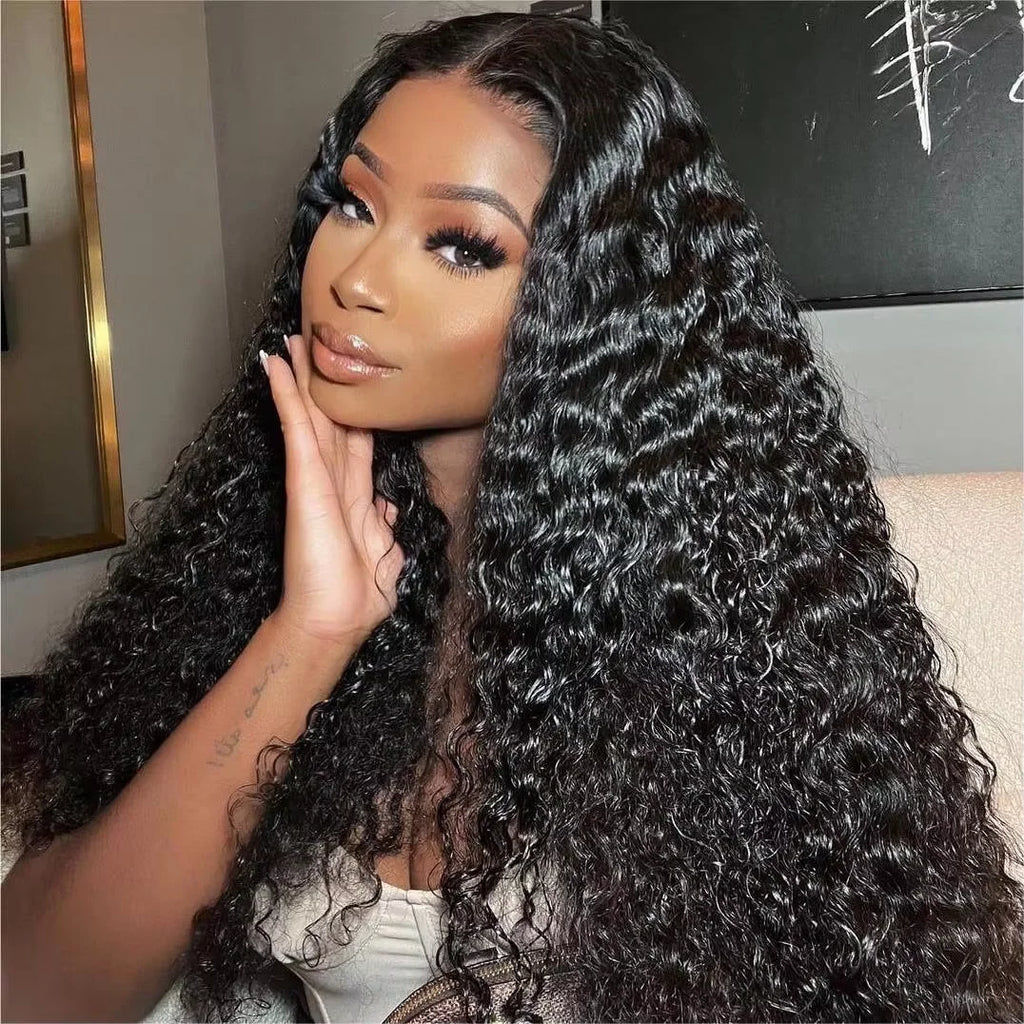 XBL 5x5 HD Lace Closure Wear and Go Glueless Vietnamese Super Double Drawn Human Hair Wigs Ready to Ship