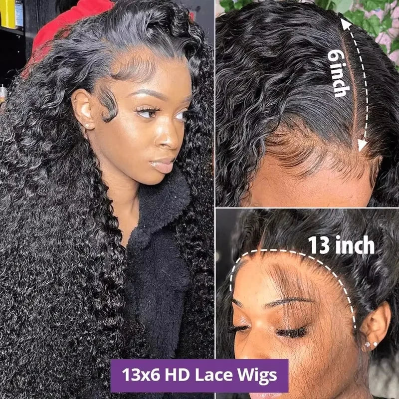 100% Human Hair Wigs Glueless Lace Front Wigs Vendors Raw Vietnamese Hair Wholesale 13X6 hd Lace Front Wig Curly Human Hair