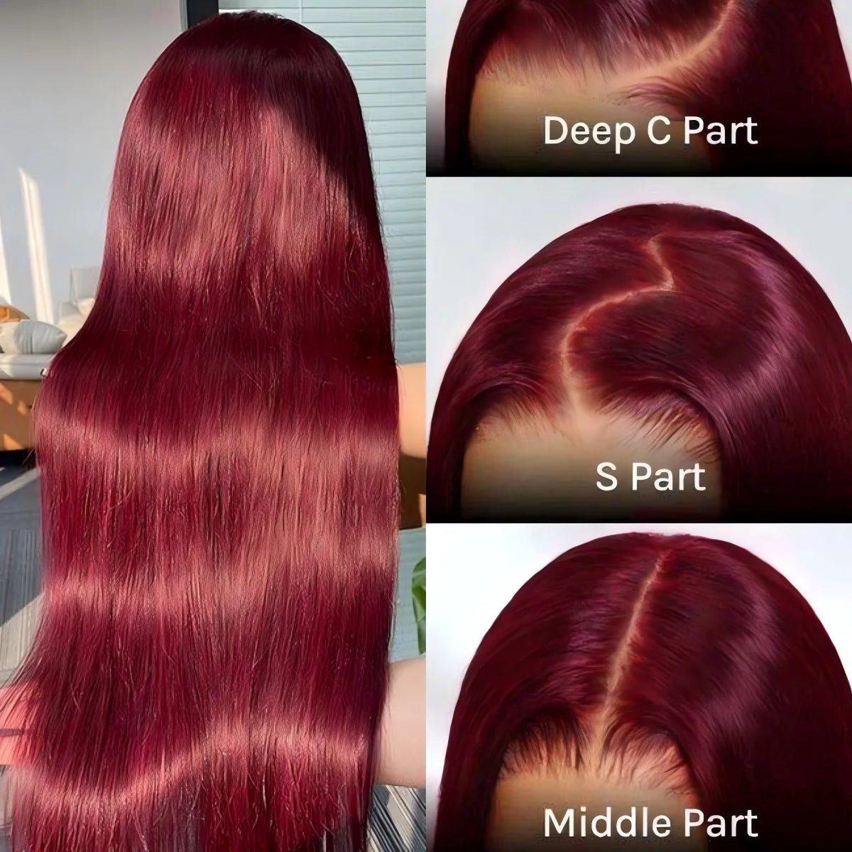 XBL Burgundy Colored Human Hair Lace Front Wig 99J 13x4 Red Wholesale Virgin Cuticle Aligned Remy Brazilian HD Lace Wigs