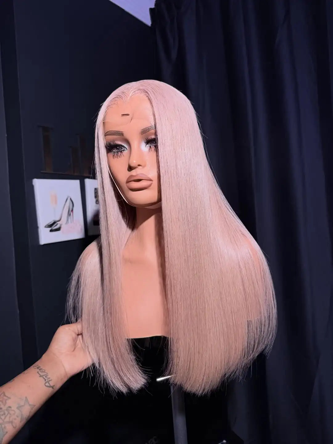 Wholesale 100% Unprocessed Bone Straight Vietnamese Raw Human Hair Wigs Lace Front Hair Extensions Wigs