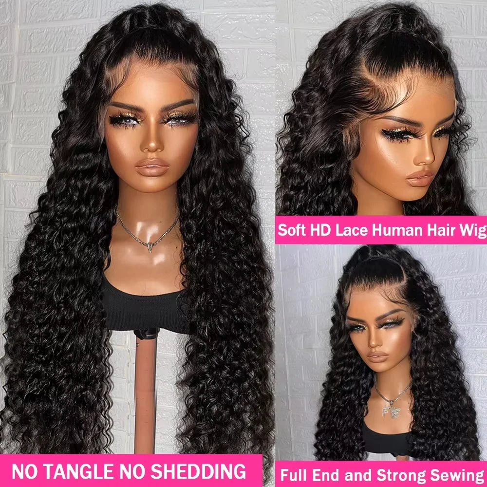 100% Human Hair Wigs Glueless Lace Front Wigs Vendors Raw Vietnamese Hair Wholesale 13X6 hd Lace Front Wig Curly Human Hair