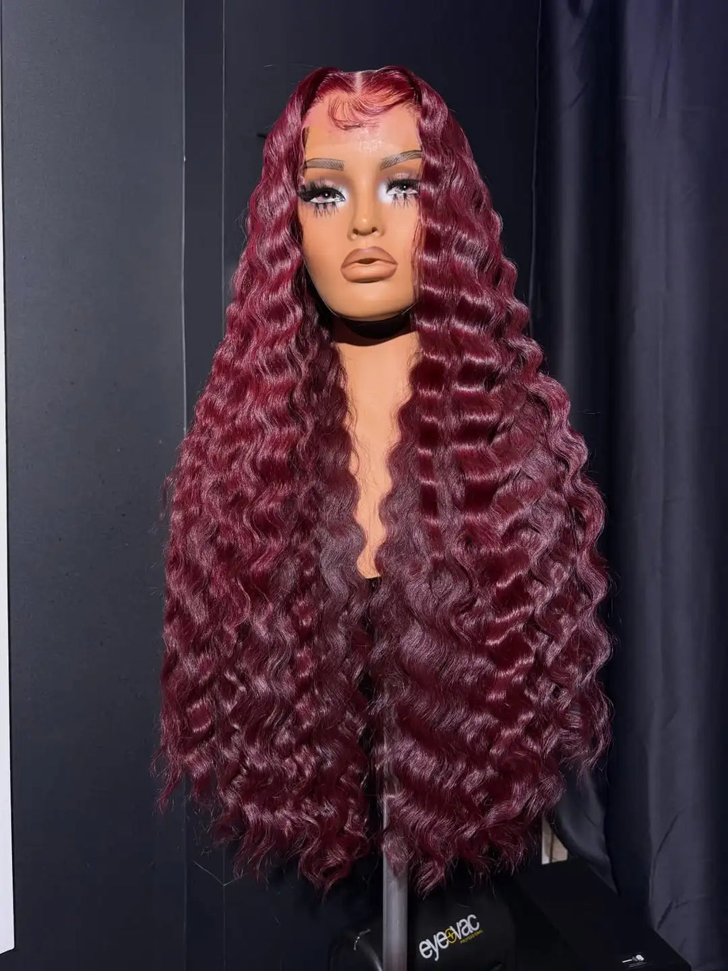 Human Hair Wigs Vendors Sale HD Transparent Swiss Lace Pre-Plucked Curly Wigs for Black Women