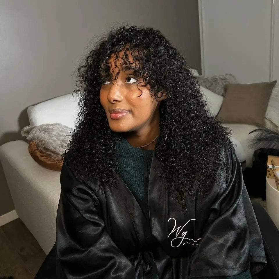 XBL 5x5 HD Lace Closure Wear and Go Glueless Vietnamese Super Double Drawn Human Hair Wigs Ready to Ship