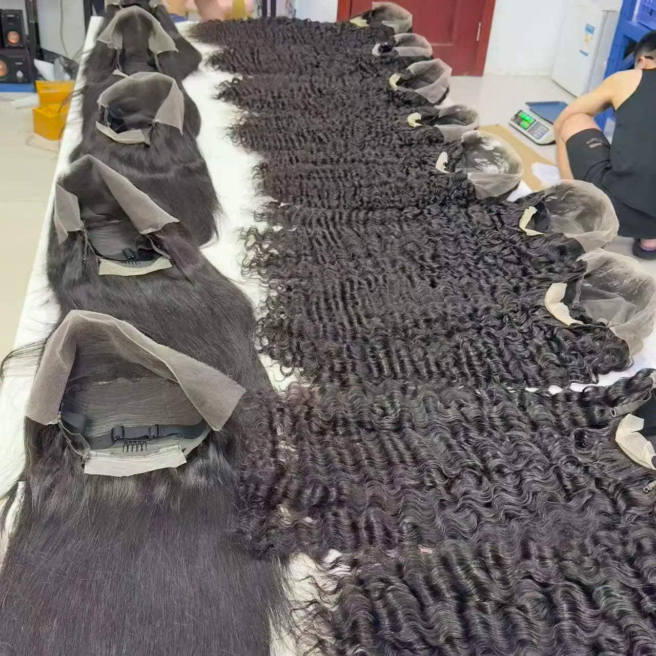 12 to 50 Inch Burmese Curly Wig Italian Curly Wig hd Lace Wig Human Hair Wigs Glueless Lace Front Wigs Wholesale Human Hair Wig