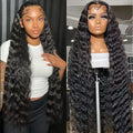 Loose Deep Wave Frontal Wig Human Hair 13x6 HD Lace Brazilian Curly Natural Wave 13x4 Lace Front Human Hair Wigs on Sale