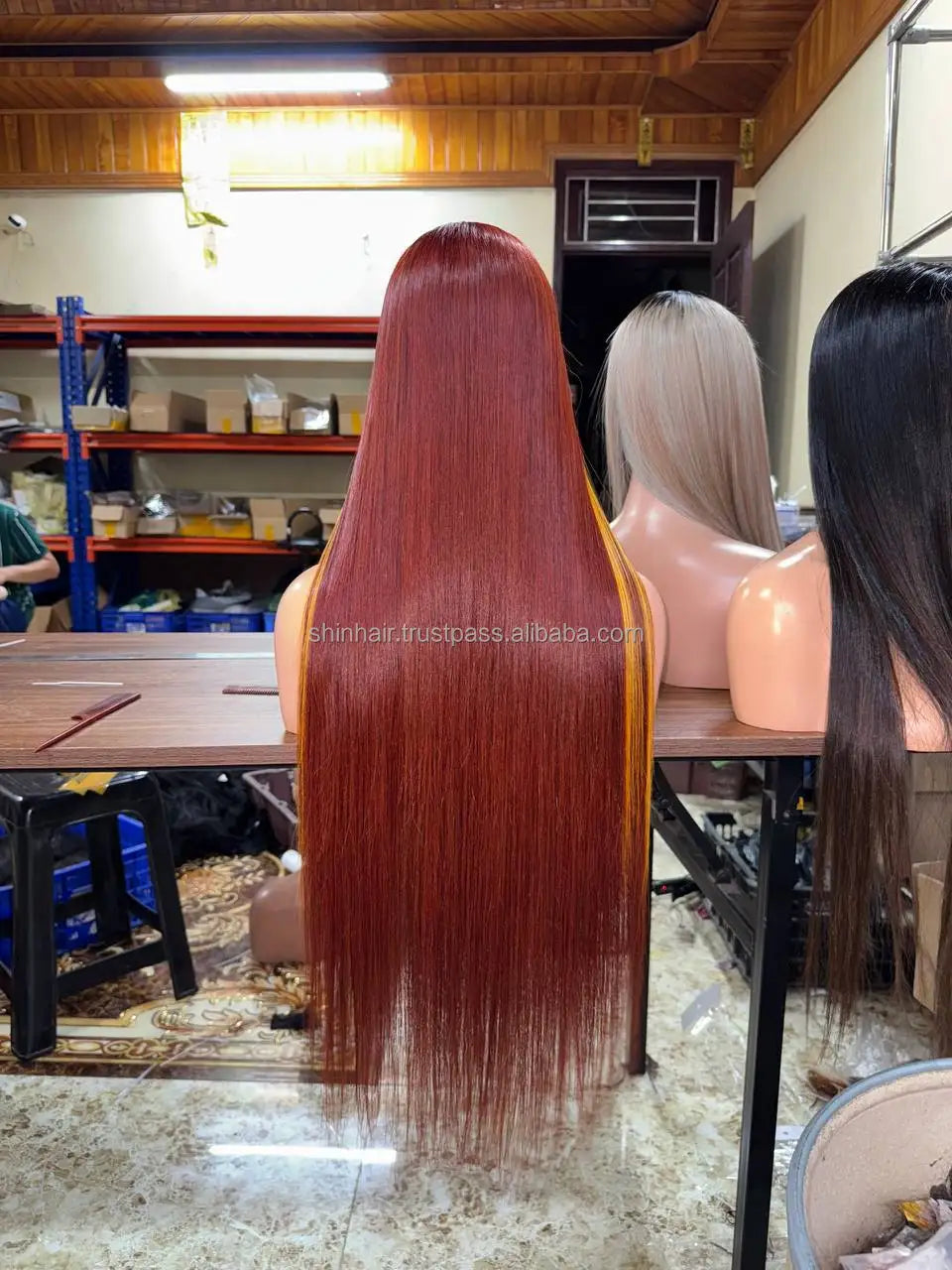 Human Hair Wigs Wholesale Price Various Color Wigs Bone Straight Vietnamese Human Hair Extensions Silky Smooth Shiny