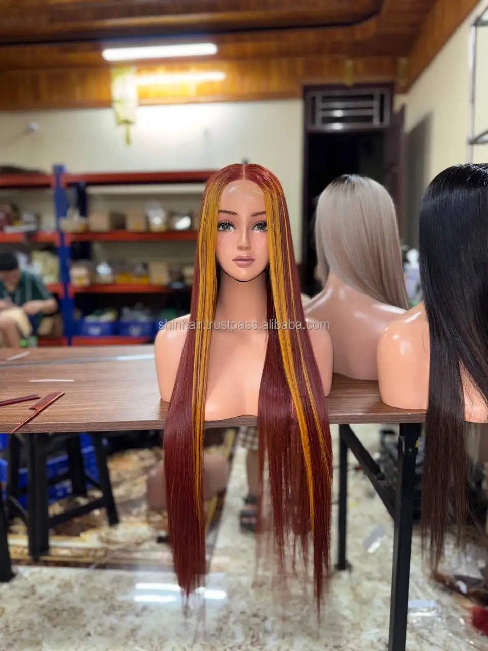 Human Hair Wigs Wholesale Price Various Color Wigs Bone Straight Vietnamese Human Hair Extensions Silky Smooth Shiny