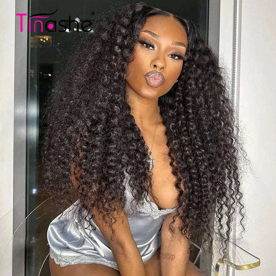 Tinashe Wear Go 6×5 HD Lace Wig Pre Bleached&Plucked Deep Wave Glueless Wig 180 250 Density Put It On & Go Remy Human Hair Wigs