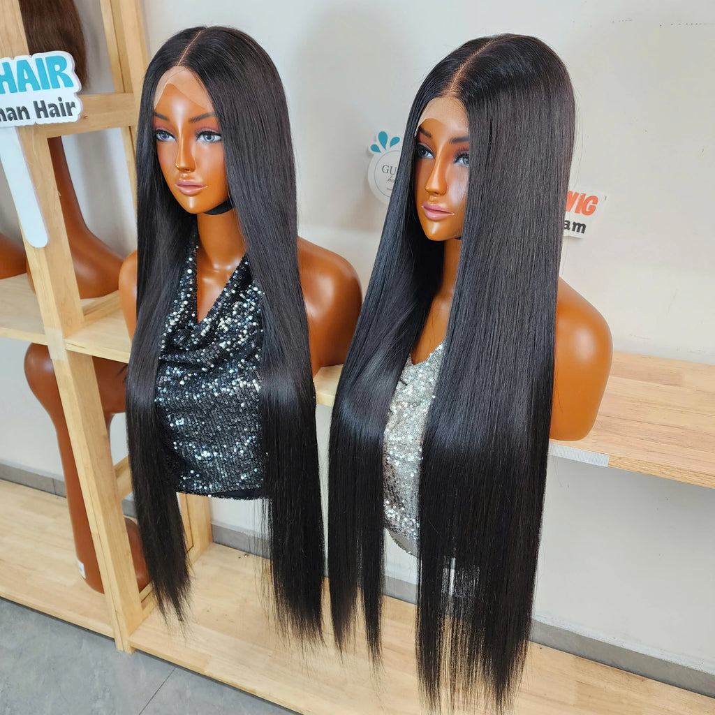 Human Raw Hair Wigs Wholesale Vietnamese Frontal Wig Human Hair 100% Wig Vendors Wholesale Raw and Virgin Hair Bone Straight