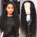 Tinashe 13x4 Deep Wave Frontal Wig 13x6 Lace Front Human Hair Wigs For Women Pre Bleached Ready To Go 6x5 HD Lace Closure Wigs
