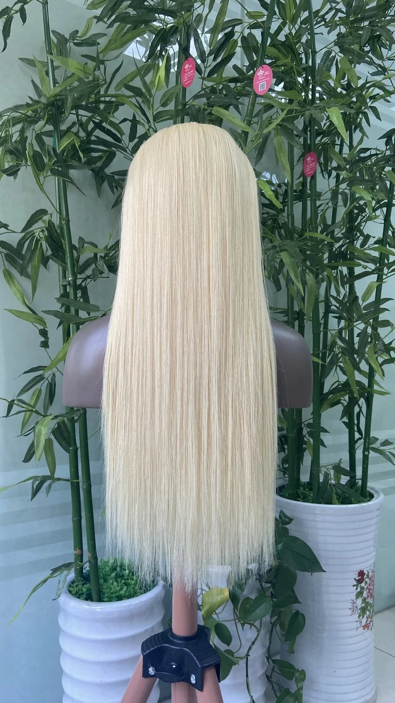 Real HD Lace 613 Blonde 13x6 13x4 Lace Full Frontal HD 5x5 Closure Wig Invisible Melt Skin Lace 100% Human Hair Wigs Queen Hair