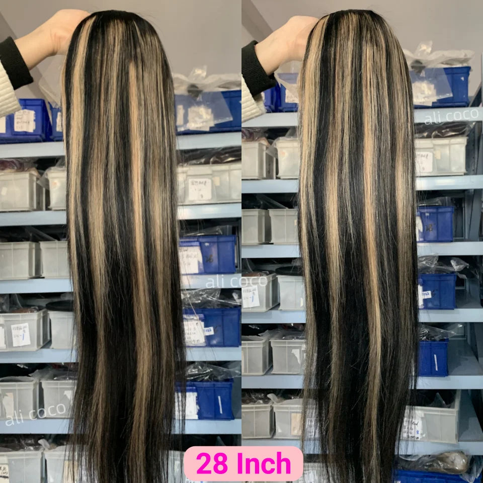 13x6 Lace Front Wigs Human Hair Straight Glueless Wigs Human Hair Pre Plucked 180 Density Drawstring Wig Human Hair For Women