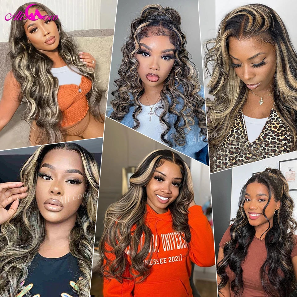13x6 Body Wave Lace Front Wigs Human Hair Pre Plucked 180 Density Drawstring Wig Human Hair Glueless Human Hair Wigs For Women