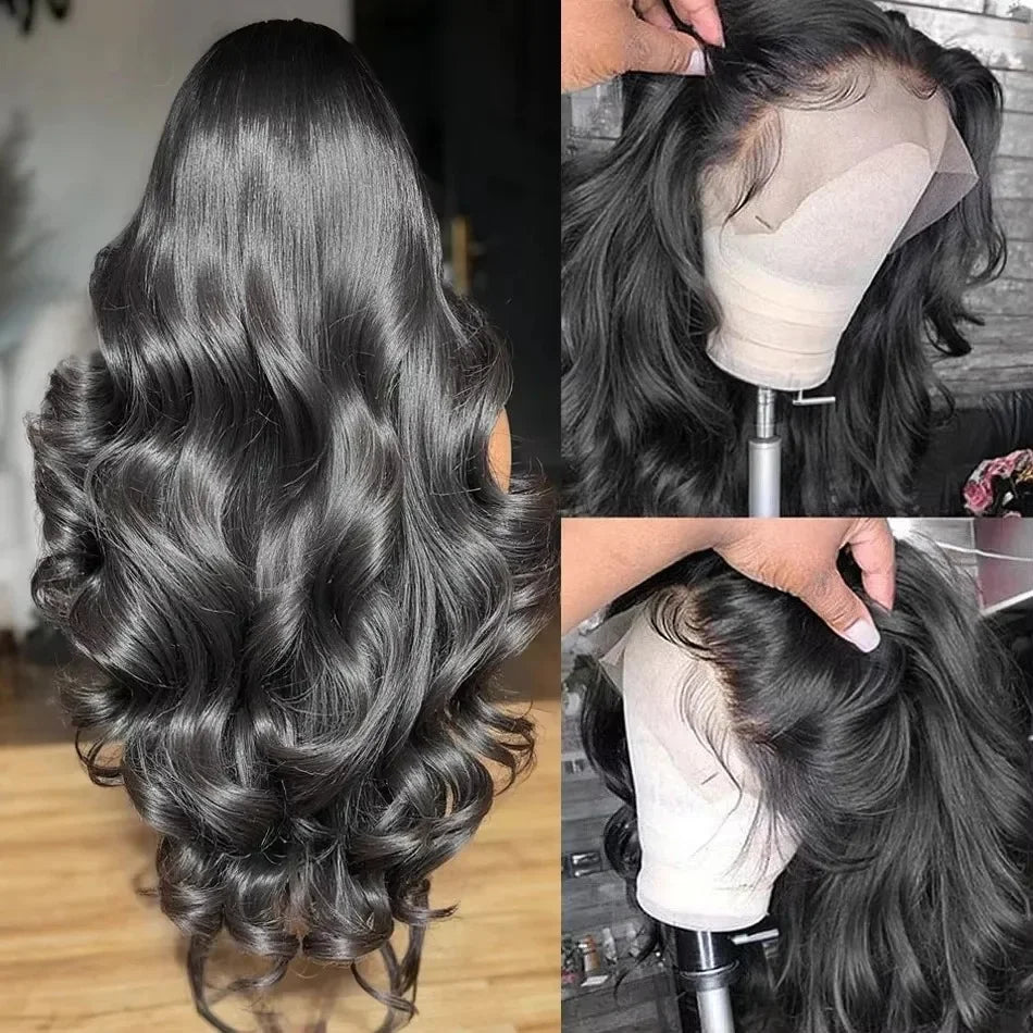 30 36 Inch Body Wave Lace Front Wig 13x4 13x6 Lace Frontal Human Hair Wigs 200 Density Body Wave Brazilian Hair Wig For Women