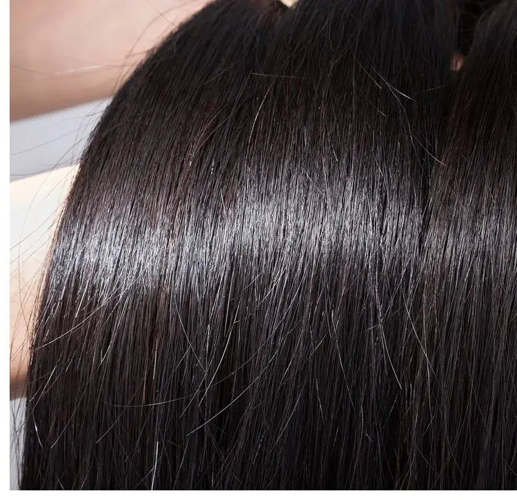 Brazilian Virgin Straight Human Hair 4 Bundles Natural Color 16-26 Inches Weaving Hair Extensions Free Shipping
