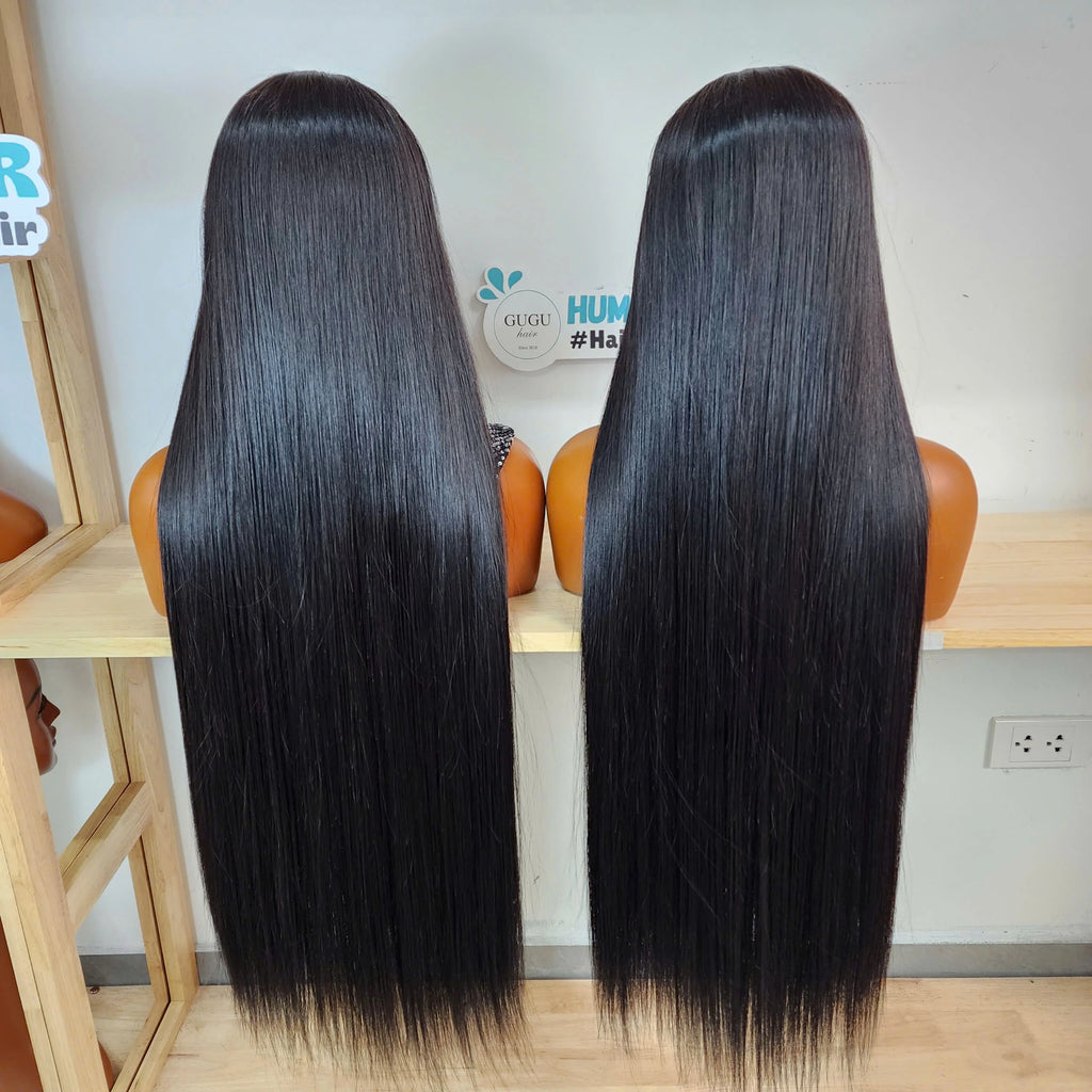 Human Raw Hair Wigs Wholesale Vietnamese Frontal Wig Human Hair 100% Wig Vendors Wholesale Raw and Virgin Hair Bone Straight