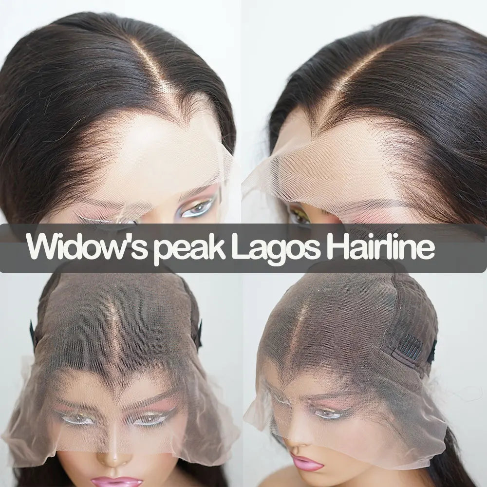 Lagos Hairline Ombre 1b30 Blonde Color Wig Human Hair Body Wave 13x4 Lace Frontal Human Hair Brazilian Hair