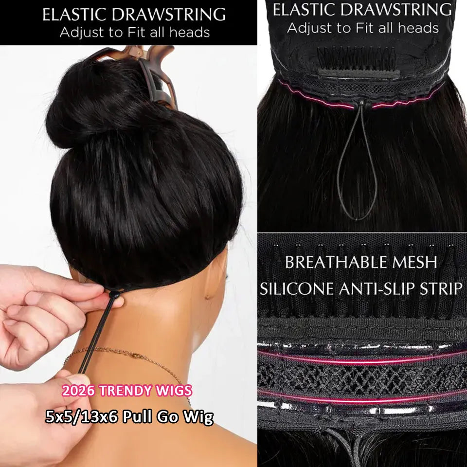 Deep Wave Wigs 13x6/13x4 HD Transparent Lace Front Human Hair Wigs 360 Lace Frontal Wig Human Hair Cury 5x5 HD Lace Closure Wigs