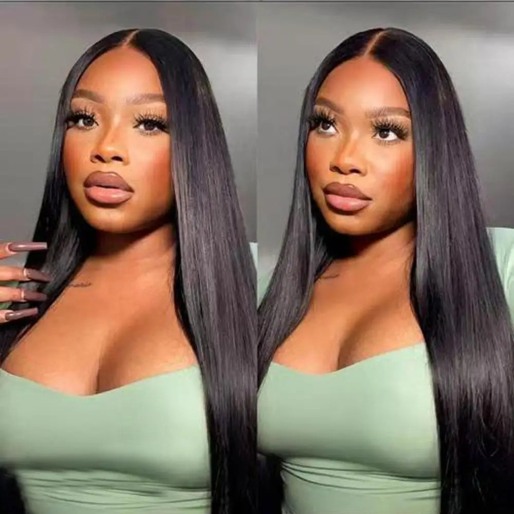 Raw Vietnamese Hair SDD 5x5 Bone Straight HD Lace Wigs Raw Human Hair Wig 200 Density Human Hair Wigs Super Double Drawn