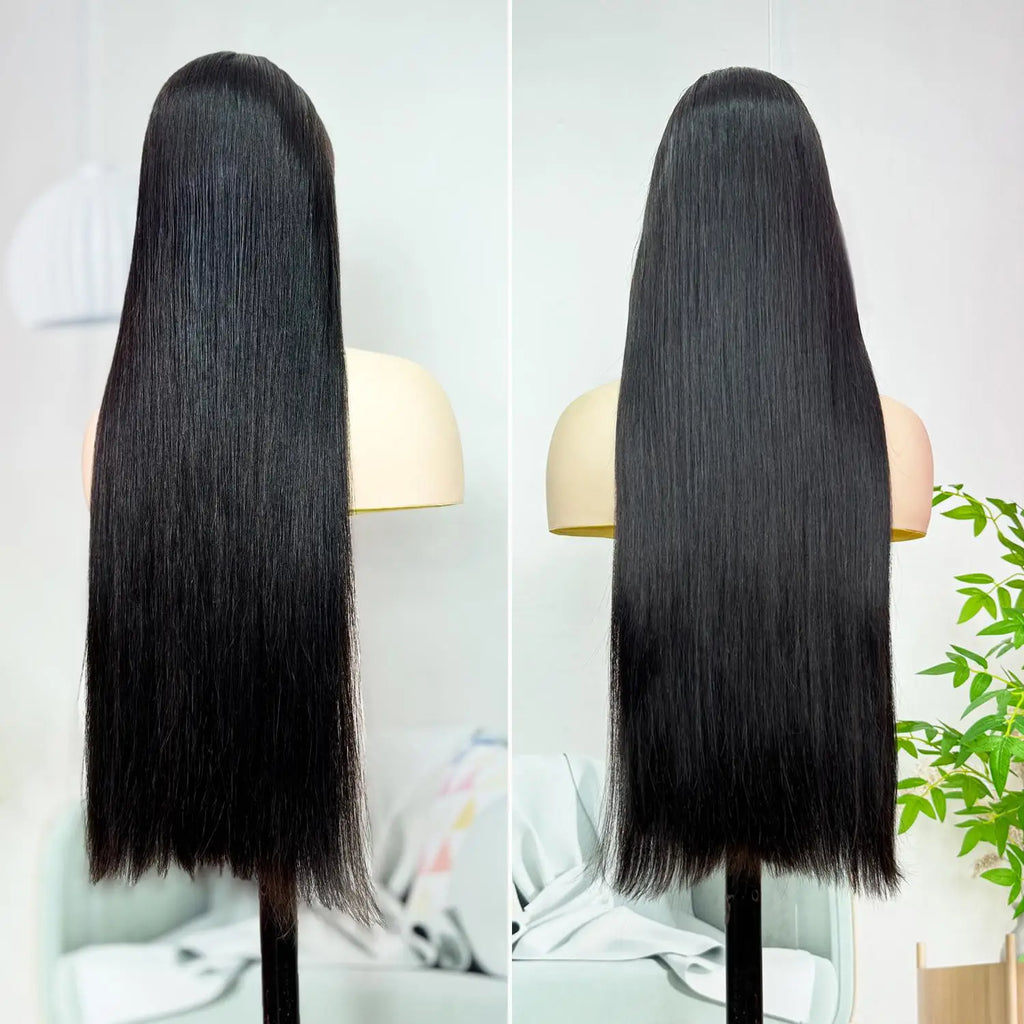 Raw Vietnamese Hair SDD 5x5 Bone Straight HD Lace Wigs Raw Human Hair Wig 200 Density Human Hair Wigs Super Double Drawn